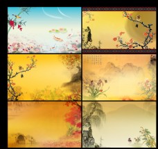 中国风设计古典展板图片