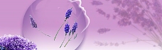 紫色淘宝海报背景