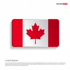 加拿大国旗模板
