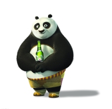 餐厅功夫熊猫图片