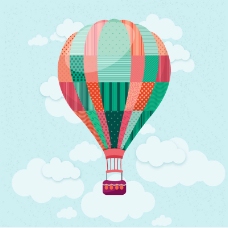 彩色气球促销推广图主图背景图