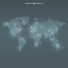 网络世界地图