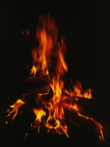 篝火柴火火焰
