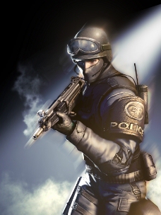 背景图CS枪手穿越火线游戏人物狙击枪手