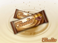 巧克力包装PSD图片