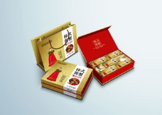韩式酱蟹包装盒设计PSD素材