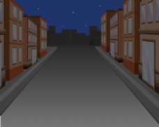街道夜景flash源文件