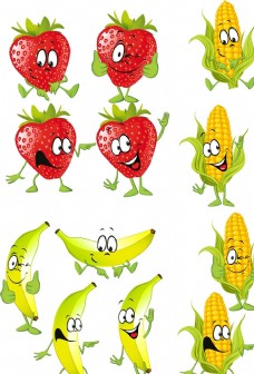 卡通水果图片