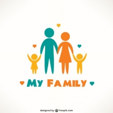 幸福家庭幸福的家庭的图标