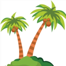 树木椰子树图片