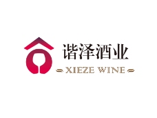 谐泽酒业logo设计