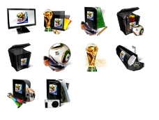 电脑世界世界杯电脑图标下载