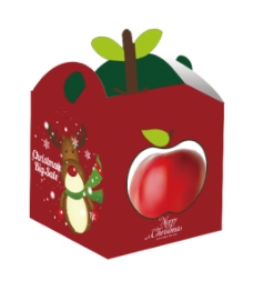圣诞平安果苹果盒设计