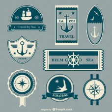 航海旅行徽章
