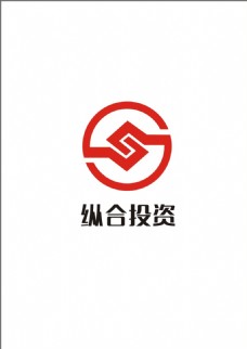 纵合投资logo设计