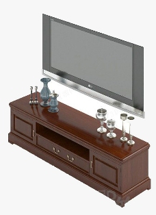 电视机柜子模型