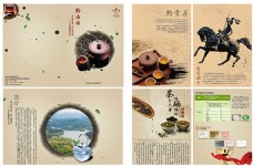 企业文化中国风茶叶画册