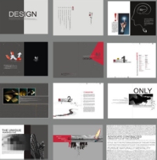 企业画册企业创意画册设计模板cdr素材下载