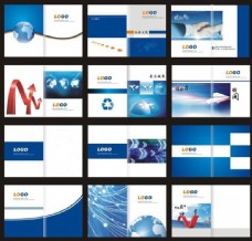 企业宣传册企业画册封面设计矢量素材