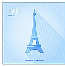 质感巴黎铁塔背景图片