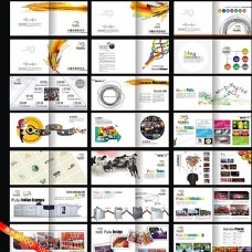 广告设计模板广告公司画册设计矢量模板图片