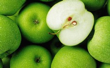 绿色蔬菜青苹果