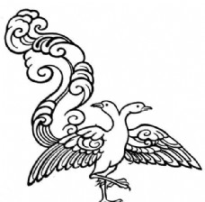 花鸟图案隋唐五代图案中国传统图案054