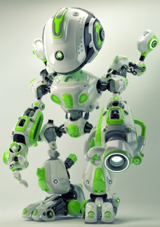 未来科技机器人素材jpg超清图
