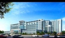 湖南华容医院建筑外观效果图片