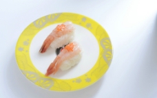 甜虾寿司菜谱素材图片