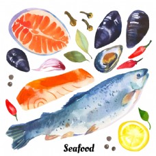 食材海鲜海鲜食材