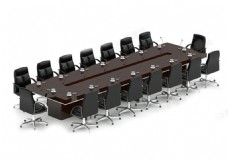 办公会议办公空间素材模板下载载会议桌模板下载办公空间