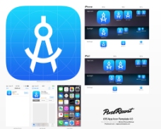 app icon 模板样式图片