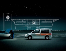 上海大众汽车海报设计