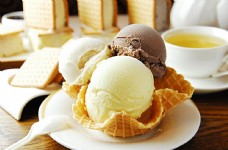 吃货美食冰淇淋图片