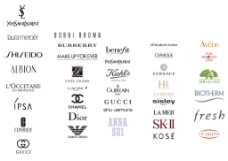 全球名牌服装服饰矢量LOGO国际知名化妆品品牌LOGO