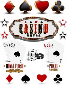 设计素材赌场图标素材设计