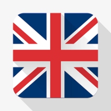 字体英国国旗矢量图标