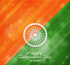 抽象手绘背景印度独立日