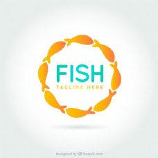 企业类鱼类标志