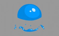 水泡浮起破裂flash动画