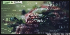 婚礼片头动画AE模板