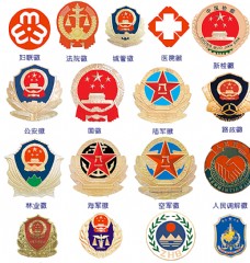 LOGO设计警徽国徽设计图片