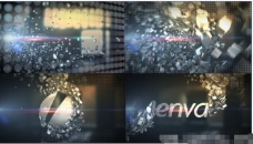 超炫金属水晶Logo演绎动画AE模板