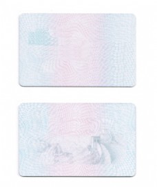 文件二代身份证底纹花纹PSD素材