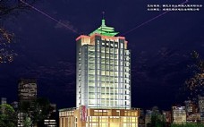 南充报业大厦建筑设计模型方案MAX0028