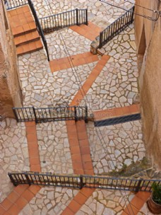 楼梯, 边坡, 人, 贝利奥拉特, 体系结构, Vilella拜萨