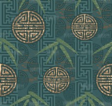 中国底纹古代精美中国风花纹底纹元素矢量素材