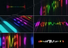随音而动的时尚霓虹标志演绎特效AE模板