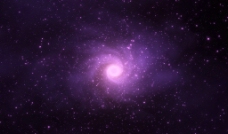 紫色漩涡星空图片